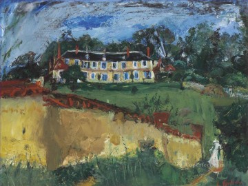 Expresionismo Painting - Antigua casa cerca de Chartres Chaim Soutine Expresionismo